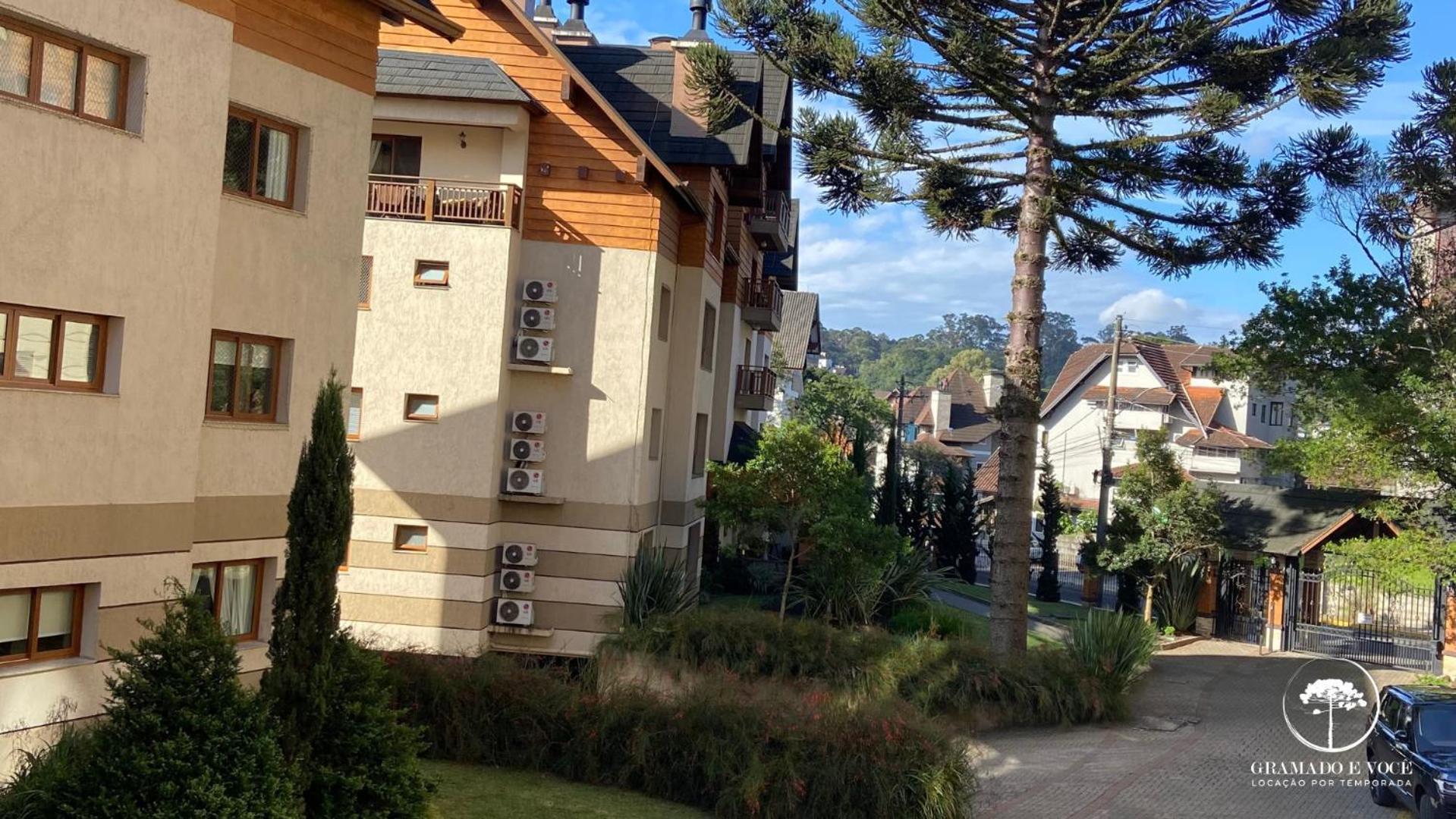 Novo Moderno E Completo! 250 Mt Rua Coberta No Centro De Gramado! 公寓
